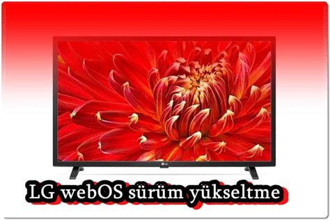 Lg tv güncelleme 2017